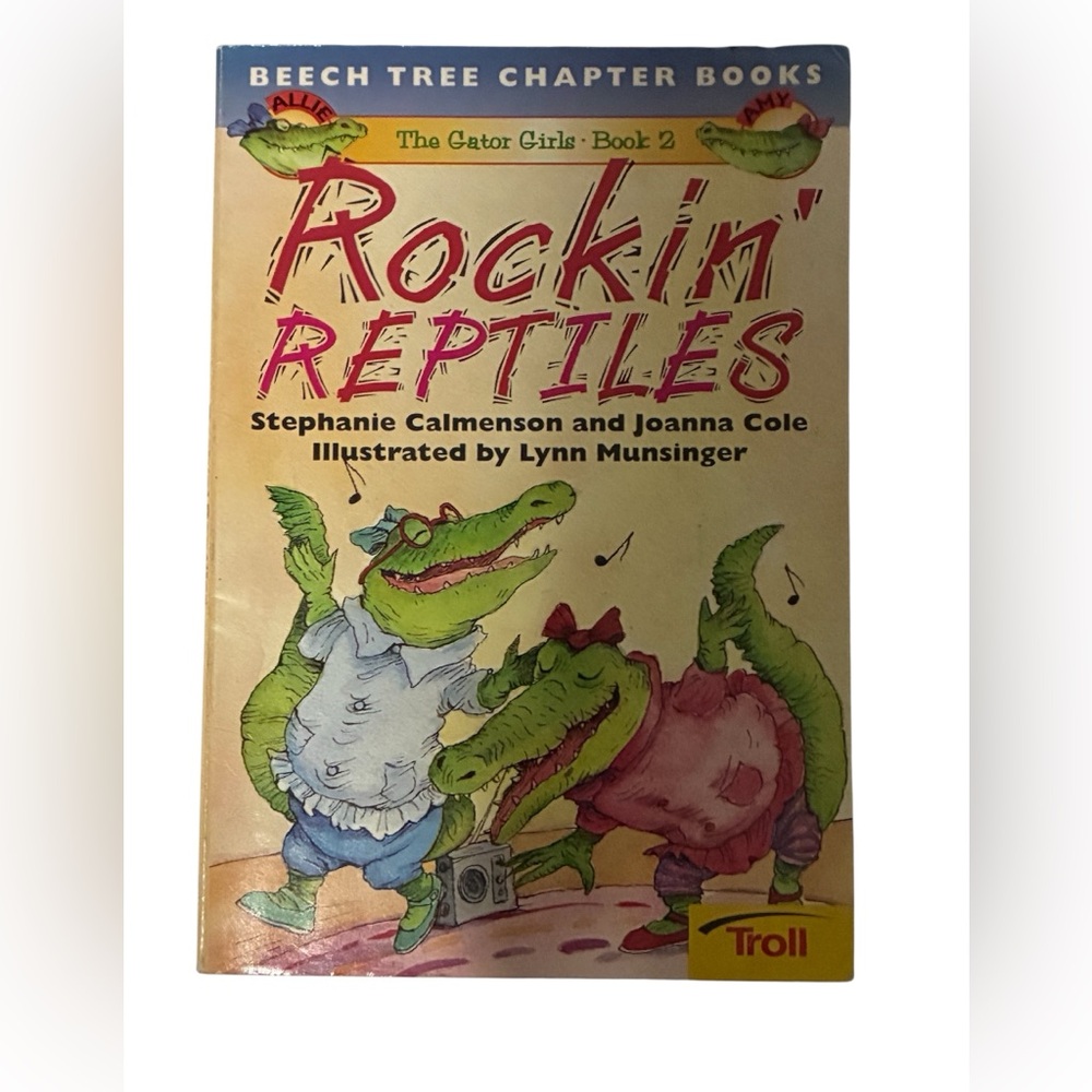 🎉6/$20 THE GATOR GIRLS BOOK ‘ROCKIN REPTILES’ CHILDREN’S CHAPTER BOOK